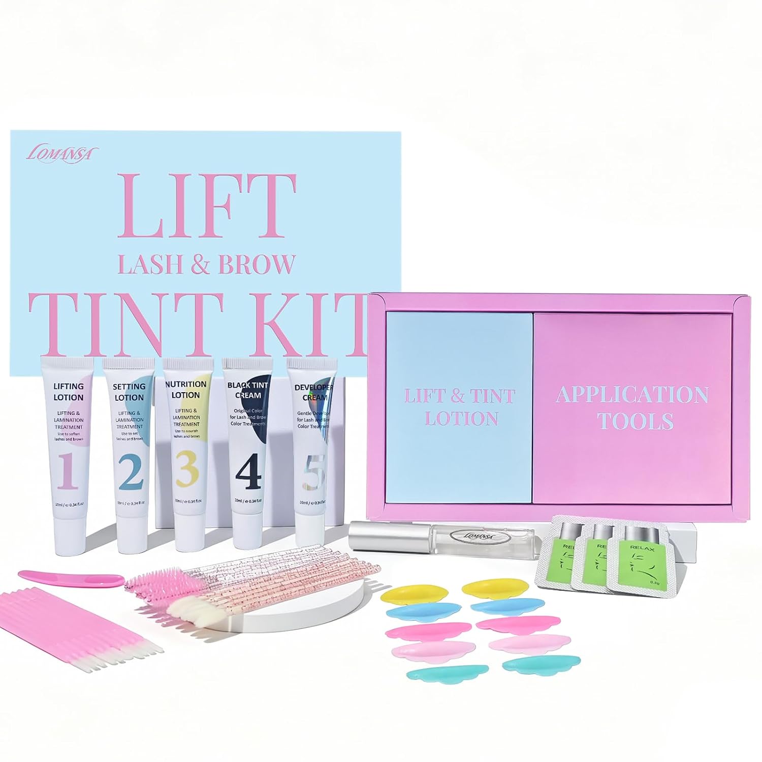 Lash Lift Kit - Набор для ламинирования и окрашивания ресниц