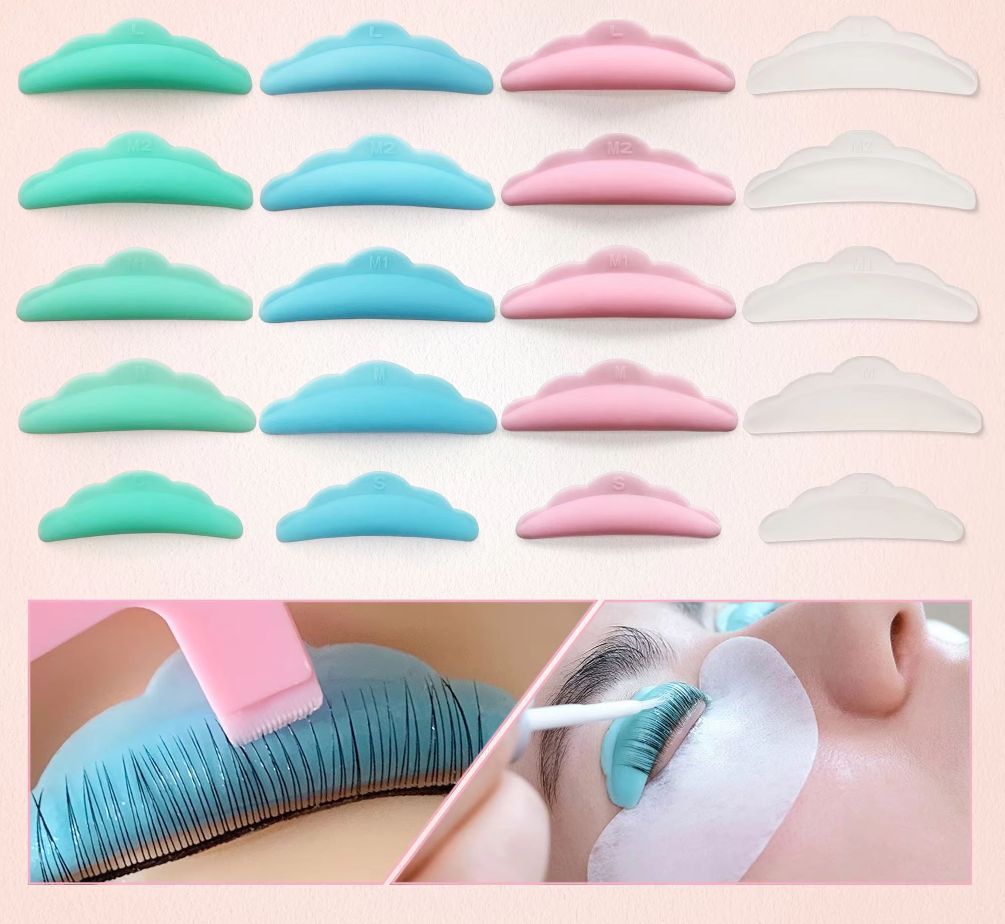 50 пар набор для подъема ресни – обзор и цена Lash Lift Kit